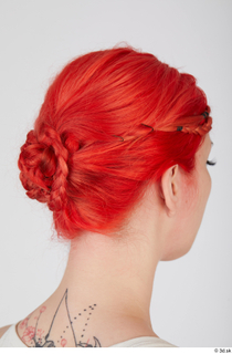 Groom references Lady Winters  003 braided hair head red…